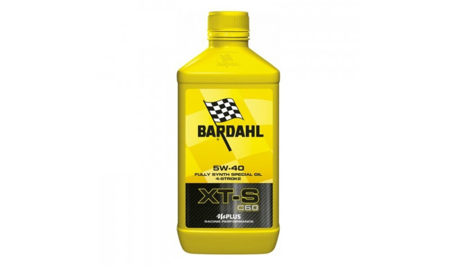 Mootorratta mootoriõli Bardahl XT-S C60 SAE 5W 40 (1L)
