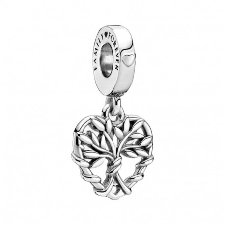 Naiste Amuletid Pandora HEART FAMILY TREE DANGLE CHARM