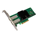 Intel Ethernet Converged Network Adapter X710-DA2, 10GbE/1GbE dual ports SFP+, PCI-E 3.0x8 (Low Prof