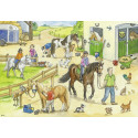 Ravensburger pusle 2x24 tk Hobused