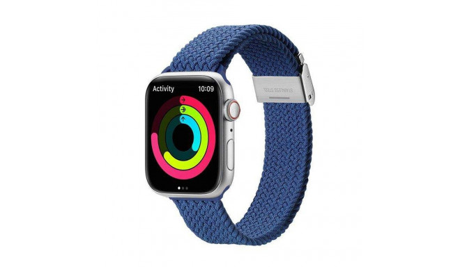 DUX DUCIS strap MIXTURE PRO stretchable braided for Apple Watch 38 / 40 / 41 mm blue