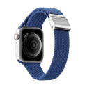 DUX DUCIS Mixture Pro - stretchable braided strap for Apple Watch 38/40/41mm blue