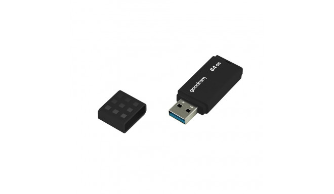Goodram USB mälupulk 64GB USB 3.0 UME3, must