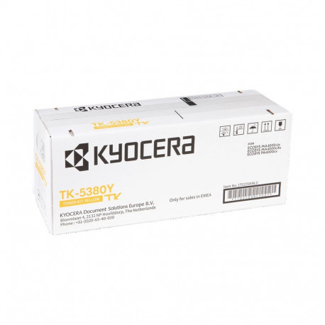 Kyocera TK-5380Y (1T02Z0ANL0) Toner Cartridge, Yellow