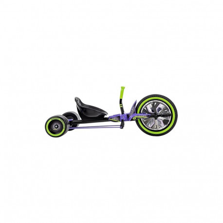 Huffy Green Machine 16-inch Drift Trike | Triciclo Derapante Per Bambini 5-8 Anni | Telaio Acciaio E Sedile Regolabile