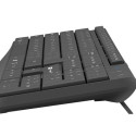 SET 2IN1 NATEC SQUID BLACK KEYBOARD + MOUSE US LAYOUT WIRELESS