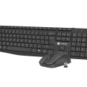 SET 2IN1 NATEC SQUID BLACK KEYBOARD + MOUSE US LAYOUT WIRELESS