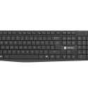 SET 2IN1 NATEC SQUID BLACK KEYBOARD + MOUSE US LAYOUT WIRELESS