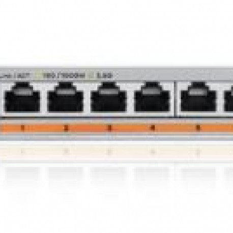 Zyxel XMG108HP 8-Port 2.5G Multi-Gigabit Unmanaged PoE+ Switch with 10G SFP+ Uplink