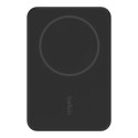 Magnetic Wireless Power Bank with stand black