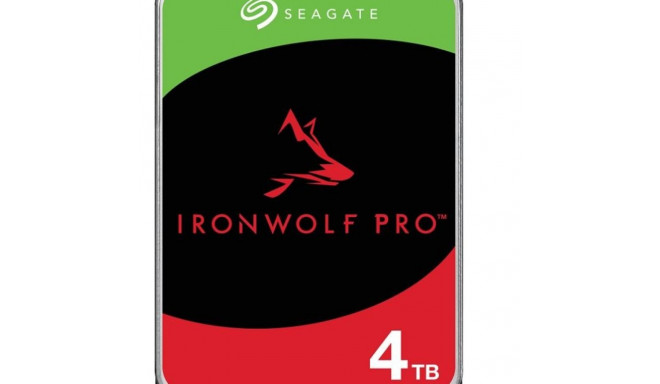 Disc IronWolfPro 4TB 3.5 256MB ST4000NT001