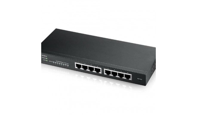 Hallatav kommutaator GS1915-8 8port GbE nutirežiimiga NebulaFlex Cloud