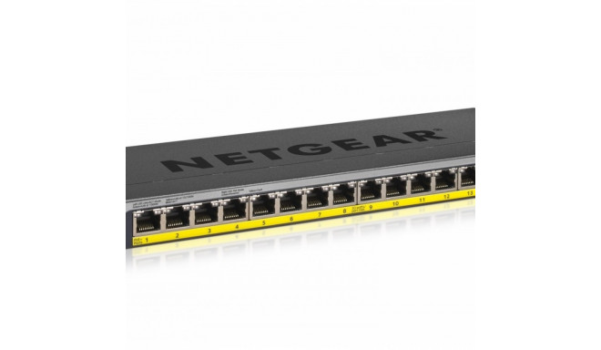 Switch unmanaged GS116LP 16xGE PoE+