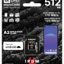 Memory card microSD IRDM 512GB UHS-I U3 A2 + adapter