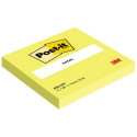 Note paper 76x76mm POST-IT 654 neon yellow 100 sheets