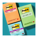 Note paper 76x76mm POST-IT 654 neon yellow 100 sheets