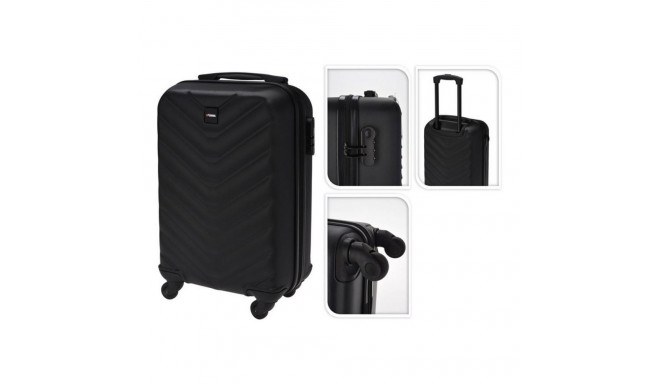 Cabin suitcase PR World With wheels 45 cm Black 33 x 20 x 53 cm