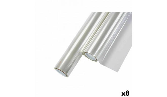 Gift Wrap FLOR0.62X50 FLOR0.62X50 Transparent 0,62 x 50 m (8 Units)