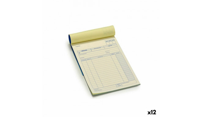 Dispatch Order Book 50 Sheets (14 x 0,5 x 21 cm) (12 Units)