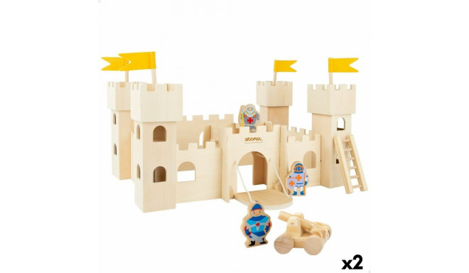 Castle Woomax Toy 9 Pieces 2 Units