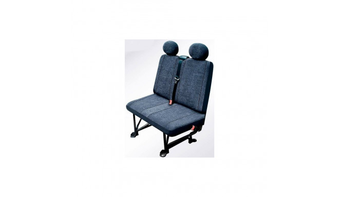 Чехол на сиденья пассажира для фургонов и микроавтобусов, текстиль , серый размер L