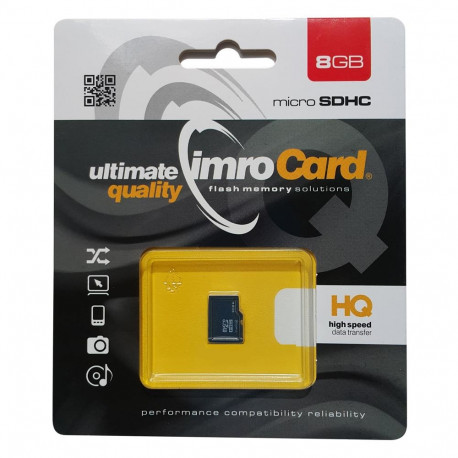 Imro memory card microSDHC 8GB Class 4