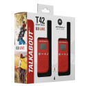 Motorola Talkabout T42 twin-pack red