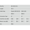Fiber Optic Multimode Patchcord FO DK-2533-10-4
