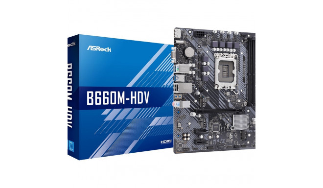 Asrock B660M-HDV Intel B660 LGA 1700 micro ATX