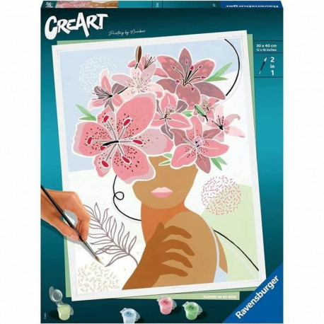 Käsitöömäng Ravensburger Flowers on My Mind Mitmevärviline Papp