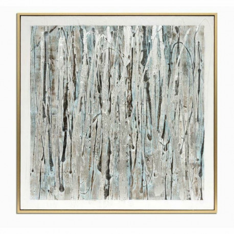 Canvas DKD Home Decor polystyrene Canvas 131 x 3,8 x 131 cm