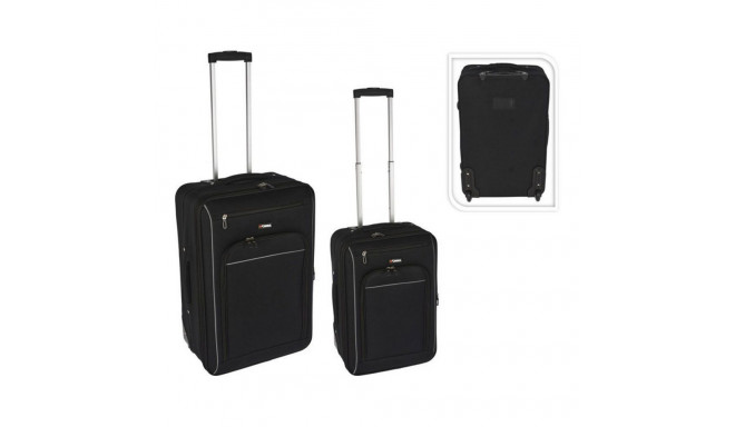 Set of suitcases PR World Travel Set Black