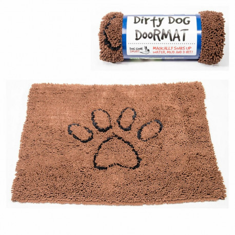 Koera vaip Dog Gone Smart Mikrokiud Pruun (89 x 66 cm)