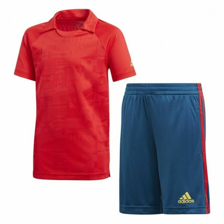 Children’s Tracksuit Adidas Originals Blue Football Red - 11-12 Years