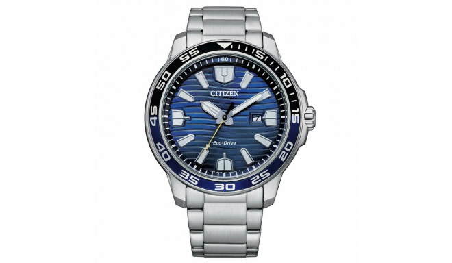 Meeste Kell Citizen AW1525-81L Hõbedane Sinine