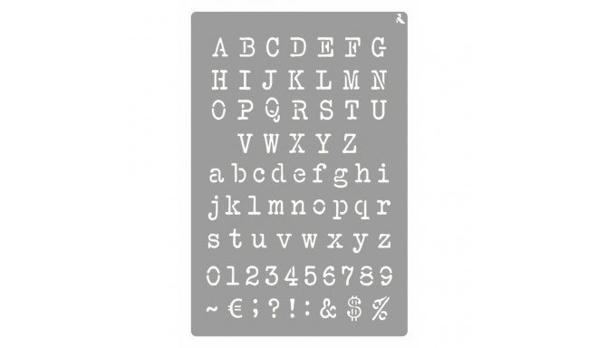 Insole La Pajarita ST-11 Numbers and letters