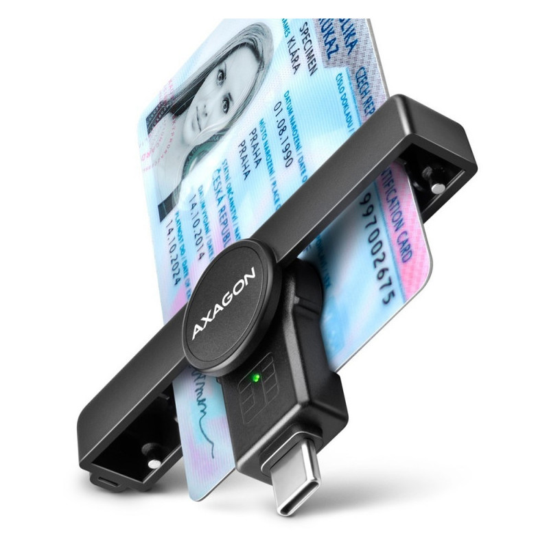 Axagon ID-kaardi lugeja CRE-SMPC