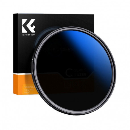 K&F Concept Classic Slim Fader Gray Filter NDX ND2 - ND400 - 82 mm