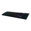 LOGITECH G915 LIGHTSPEED Wireless RGB Mechanical Gaming Keyboard – GL Linear - CARBON - US INTNL - I