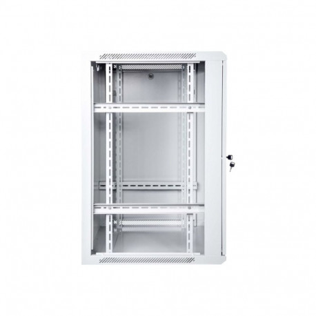 DIGITUS DN-W19 15U/600 DIGITUS seinakapp 15U, 600x600mm, hall RAL 7035