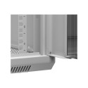 NETRACK 019-180-645-021 Netrack wall/hanging cabinet 19,18U/450 mm,glass door,grey,remov. side pan.