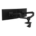 ERGOTRON LX Dual Side-by-Side Arm polished aluminium
