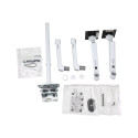 ERGOTRON LX DUAL Stacking Arm Tall Pole BWT
