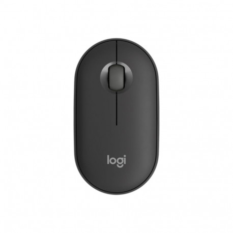 LOGITECH Pebble Mouse 2 M350s Mouse optical 3 buttons wireless Bluetooth 5.2 LE tonal graphite