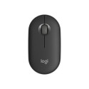 LOGITECH Pebble Mouse 2 M350s - TONAL GRAPHITE - BT - N/A - EMEA-808 - DONGLELESS