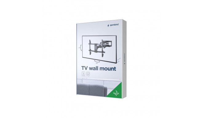 GEMBIRD WM-80RT-02 TV wall mount rotate tilt 37 - 80inch up to 60 kg