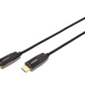 ASSMANN HDMI AOC Hybrid-fiber connection cable Type A M/M 30m UHD 8K60Hz CE gold bl