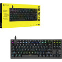 CORSAIR K60 PRO TKL RGB Optical-Mechanical Gaming Keyboard Backlit RGB LED CORSAIR OPX Black