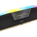 CORSAIR VENGEANCE RGB 32GB 2x16GB DDR5 6000MT/s DIMM Unbuffered 36-44-44-96 Std PMIC XMP 3.0 Black H