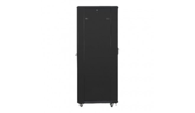 LANBERG rack cabinet 19inch free-standing 42U/800x800 self-assembly flat pack with mesh door black